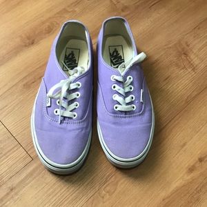 Purple cute vans